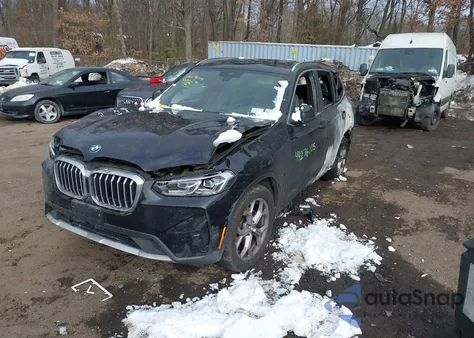 2024 BMW X3 Sdrive30I z USA, uszkodzony, nr VIN 5UX43DP01R9U47238